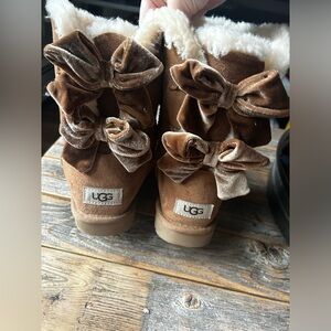 coquette Ugg Boots with Bows
